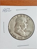 1952 Franklin Half Dollar