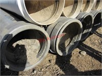 Gated Pipe Aluminum