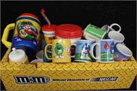 M&M's Mugs Thermoses and Drink Cups