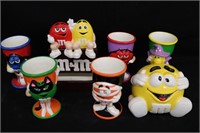 M&M's Planters, Goblets & Candy Containers