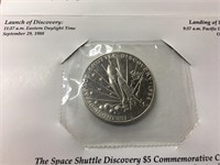 1988 Space Shuttle Discovery Commemorative Coin