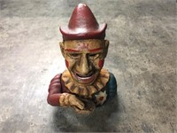 Cast iron clown