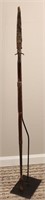 AFRICAN 19TH TRIBAL HUNTING SPEAR 19th C.