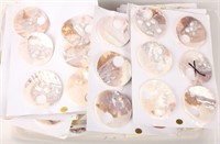 MIXED MOTHER OF PEARL PENDANTS 12 LBS