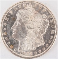 Coin 1880-S  Morgan Silver Dollar BU Prooflike