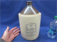 ant. "rose & laflamme" 1-gallon advertising jug