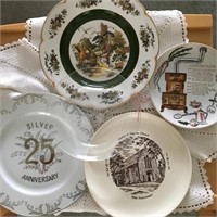 Kitchen Prayer & Asst Collector's Plates