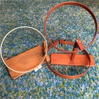 Wood Quilting Hoop by Norwood & One Other