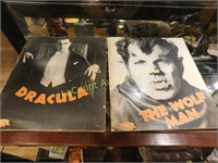 Dracula & Wolfman monster series books