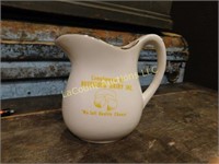 Rosewood Dairy cream pitcher, 4.5" h