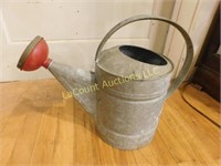 galvanized watering can, nice, no holes