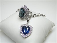 Titanic Lucile's Noble Heart Bracelet & Ring