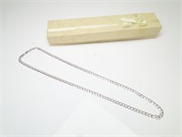 Italian Curb Link Chain Necklace