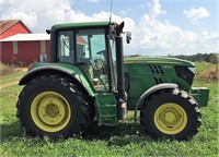 JD 6115M 4WD 757 Hrs