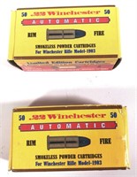 (2) Old Western Scrounger .22 Winchester Automatic