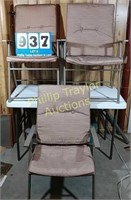 3 New Folding Padded Chairs