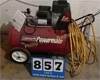 20 Gallon Coleman 5 HP Air Compressor