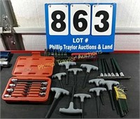 Large Assortment of Sae Allen Wrenches