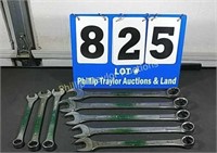 8 Pc Allied Combination Wrench Lot