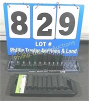 27 Pc 3/8 In Drive Metric Impact Socket Set