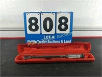 Pittsburgh 3/8 inch Drive torque wrench