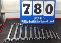12 Pc 12 Point Combination Wrench Set