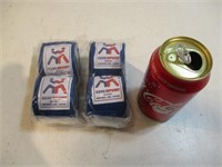 4 Bandages bleus de 15 pieds pour la Boxe