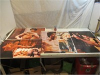 5 Posters de Bruce Lee NEUFS