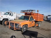 1993 GMC 3500 Flatbed Dump Truck