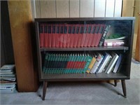 Bookcase, mid-century modern style