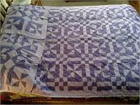 Handmade twin size quilt