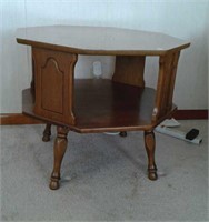 Octagon occasional table