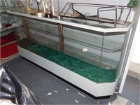 Large Lighted Glass Jewelry Display Case