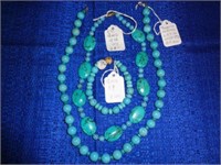 2 Turquoise Necklaces - 1 is 20", 1 is 18" and
