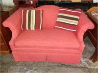 Love Seat with Pillows