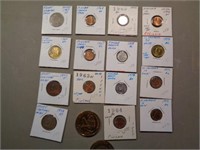 Lot of Coins from Egypt, Ethiopia, Finland &