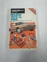 Chiltons Mazda 1978 to 1989 repair manual