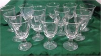 Crystal Glassware set of 13