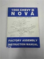 1968 Chevy Nova instruction manual