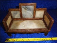 Stone & Wood Miniature Bench