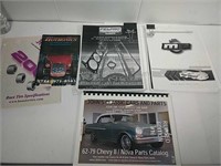 Classic car part catalogs