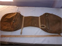 Set of Morgan's Canvas Saddle Bags