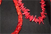 Coral Shell Puka Necklaces