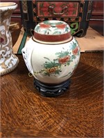 GINGER POT WITH STAND, TOYO JAPAN