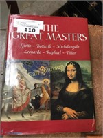 "THE GREAT MASTERS" COFFEE TABLE BOOK