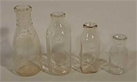 4 Milk Bottles