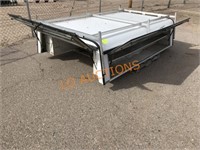 White Truck Canopy w/RACK, BOXES
