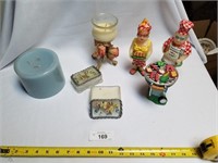 Lot of 7 Various Candles