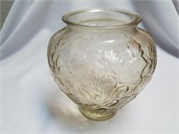 Large Clear Floral Vase