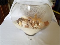 12"X14"X4" Decorative Glass Bowl with Various S